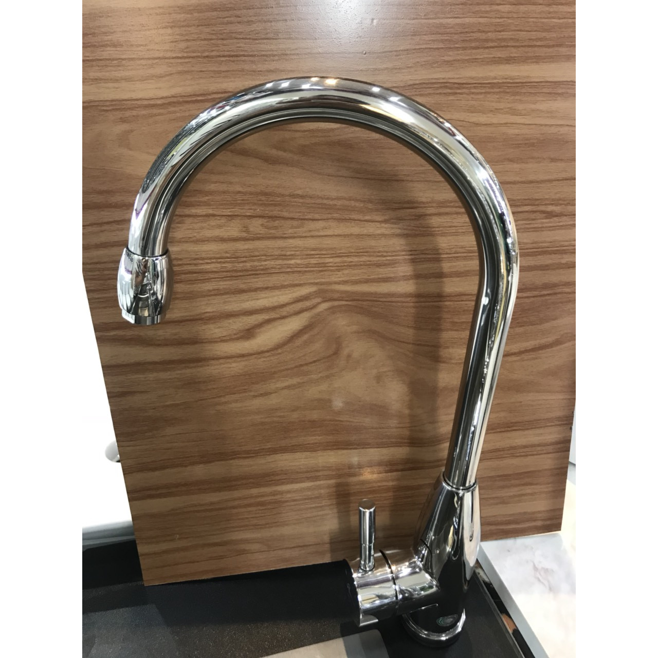 VÒI RỬA BÁT LẮP CHẬU NL CẦN CỨNG SUS304 8014B