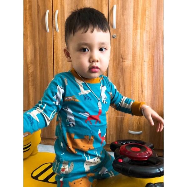 Bộ Cotton dài tay VNXK bé trai
