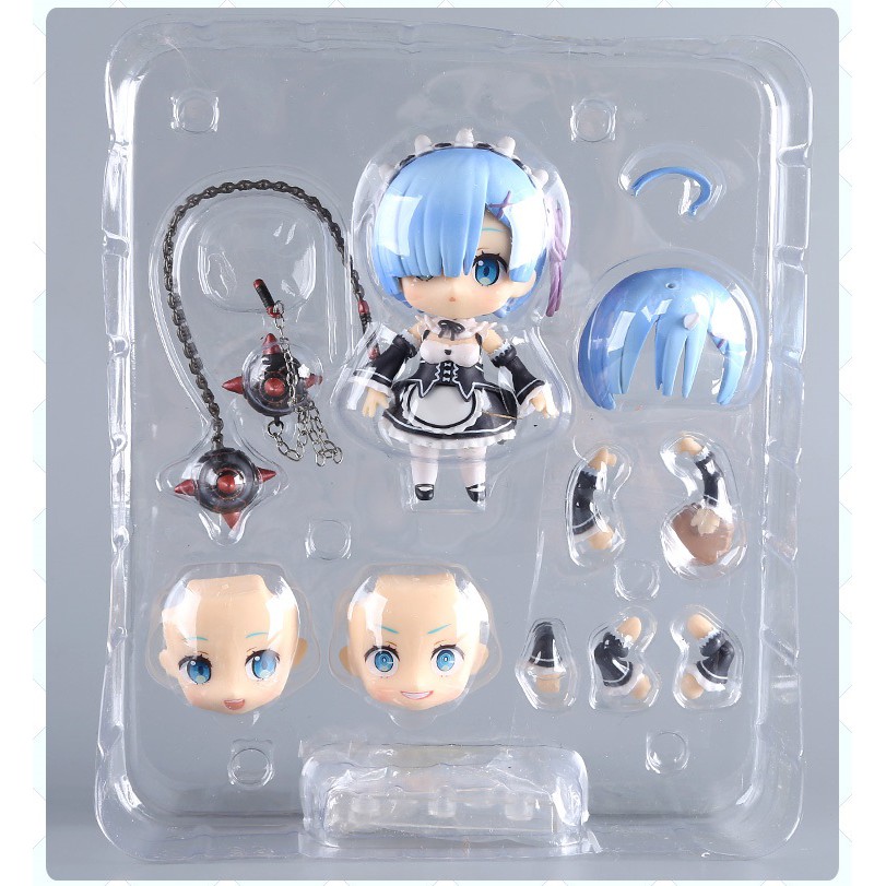 Mô hình Nendoroid rem 663/ tượng figure anime Rảmem