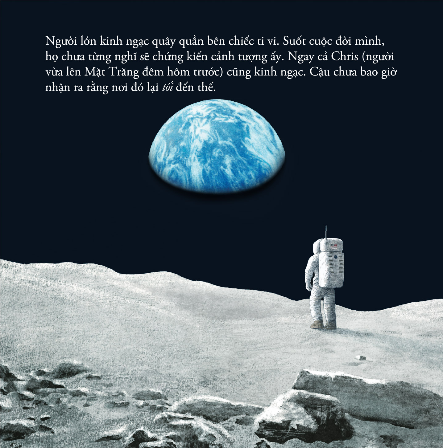 Sách Thiếu Nhi - Bóng Tối Bao La - Chris Hadfield - San Hô Books