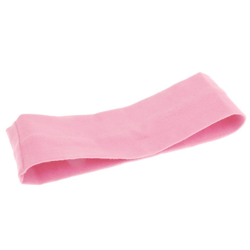 Headband Sweatband Workout Stretch Headband Hair Band Pink