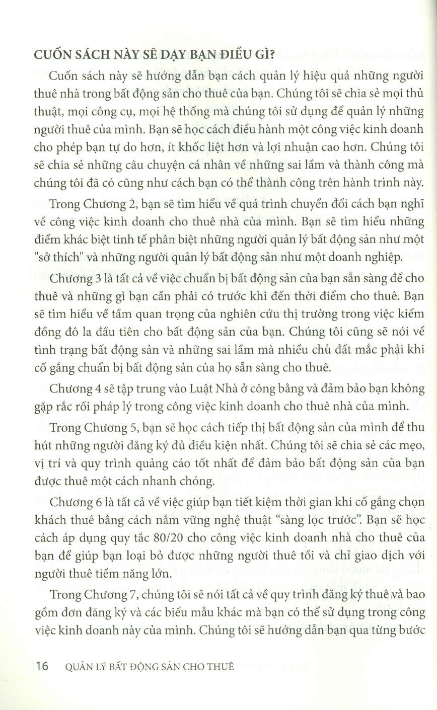 Quản Lý Bất Động Sản Cho Thuê - Tìm Kiếm, Sàng Lọc Và Quản Lý Người Thuê Nhẹ Nhàng Hơn Với Tối Đa Lợi Nhuận