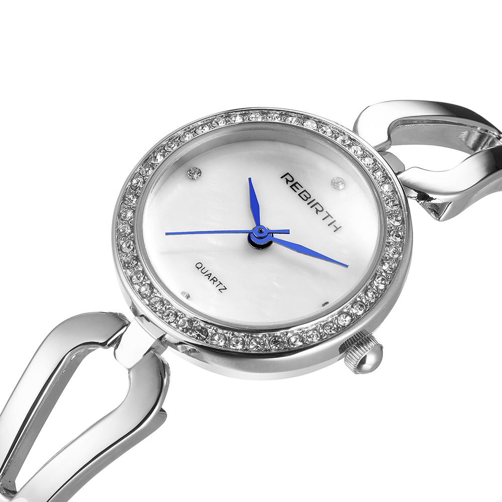 Đồng hồ đeo tay Nữ Relogio Feminino thạch anh chống nước - Bạc