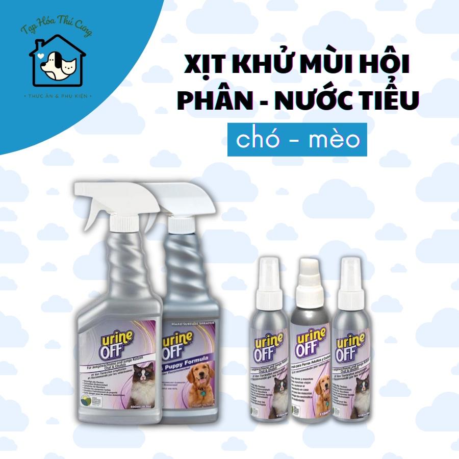 Xịt khử mùi nước tiểu mèo chó Urine off xuất xứ Mỹ