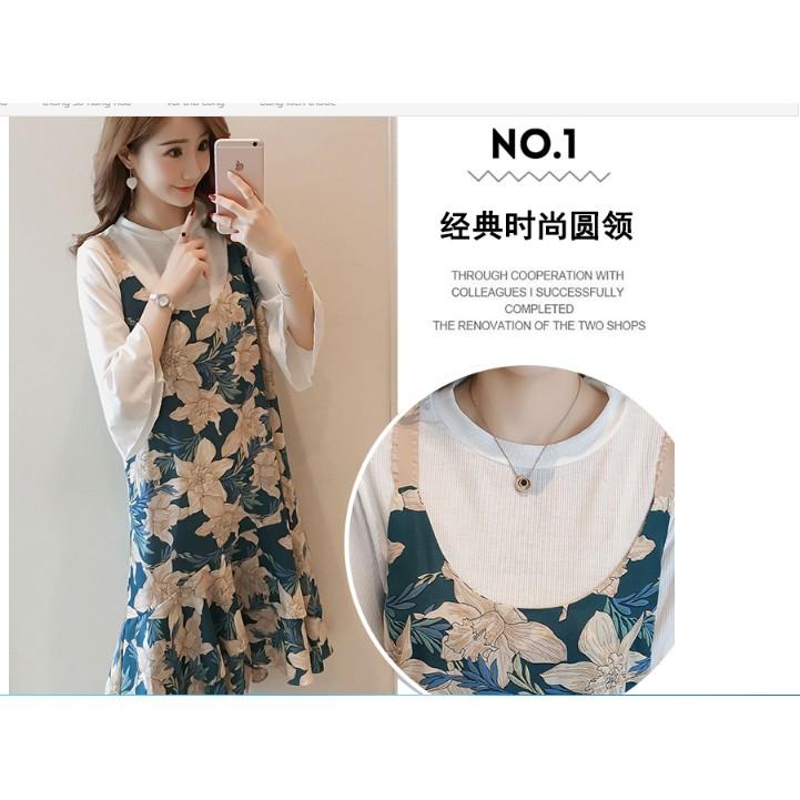 ĐẦM BẦU VÁY BẦU CÔNG SỞ YẾM BÔNG XANH