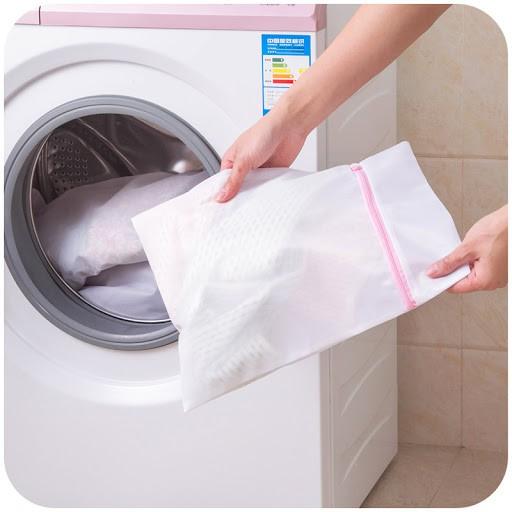 Túi Lưới Giặt Đồ - Túi Đựng Quần Áo Máy Giặt 50*60cm