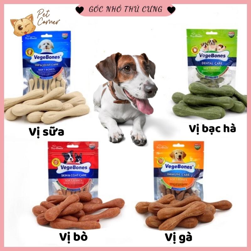 Xương gặm làm sạch răng, mượt lông, bổ sung canxi cho chó Vegebones