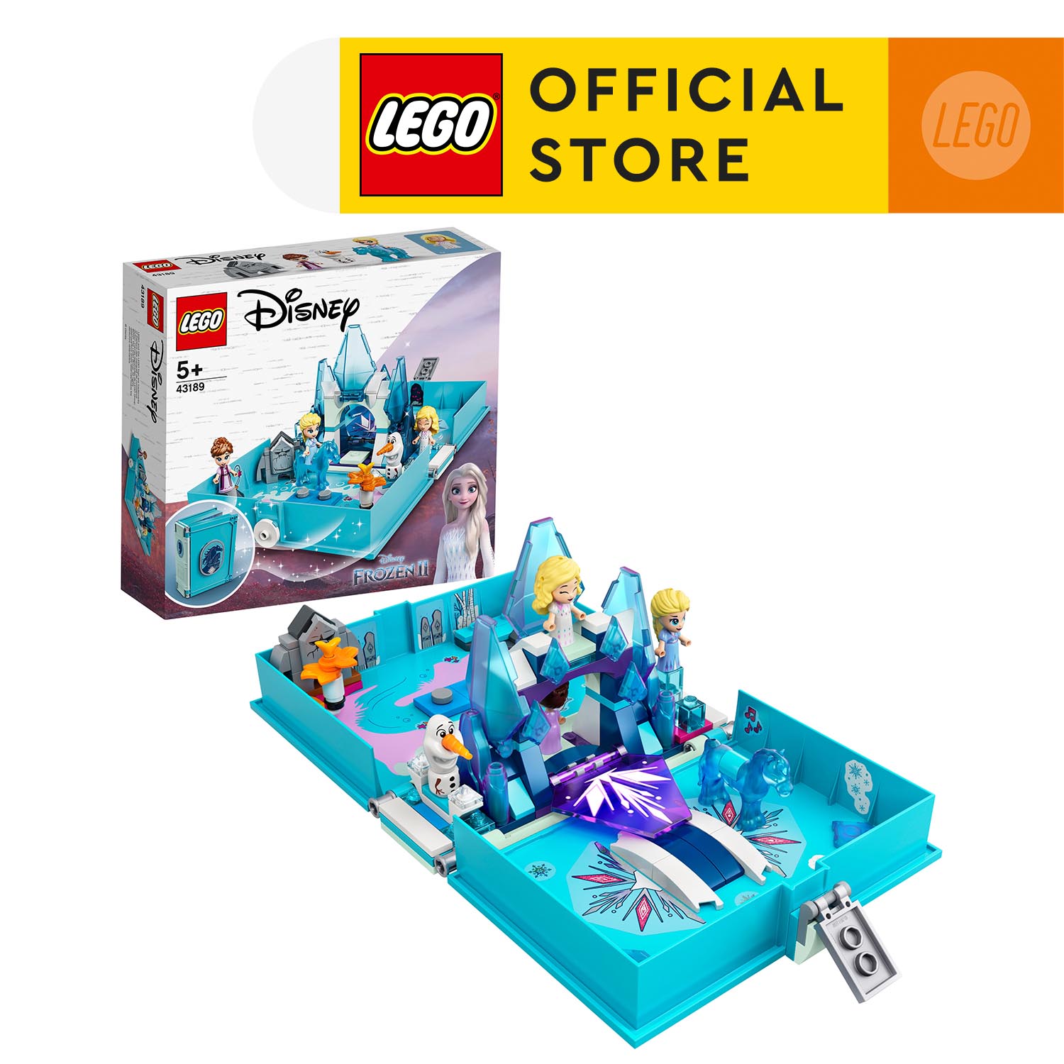 Đồ chơi LEGO Disney Princess Câu Chuyện Phiêu Lưu Của Elsa &amp; Nokk 43189