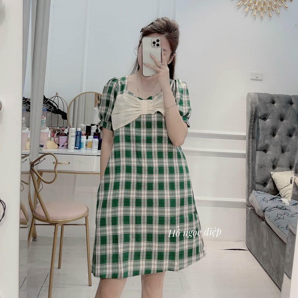 Váy bầu đầm bầu cao cấp️chất lụa Hàn mát mềm mịnthiết kế sang chảnhmặc đi làm đi chơi đều đc️free size.