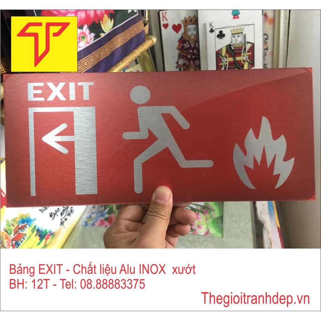 Bảng lối thoát hiểm, bảng exit, bảng chỉ dẫn, biển hướng dãn exit giá tốt nhất