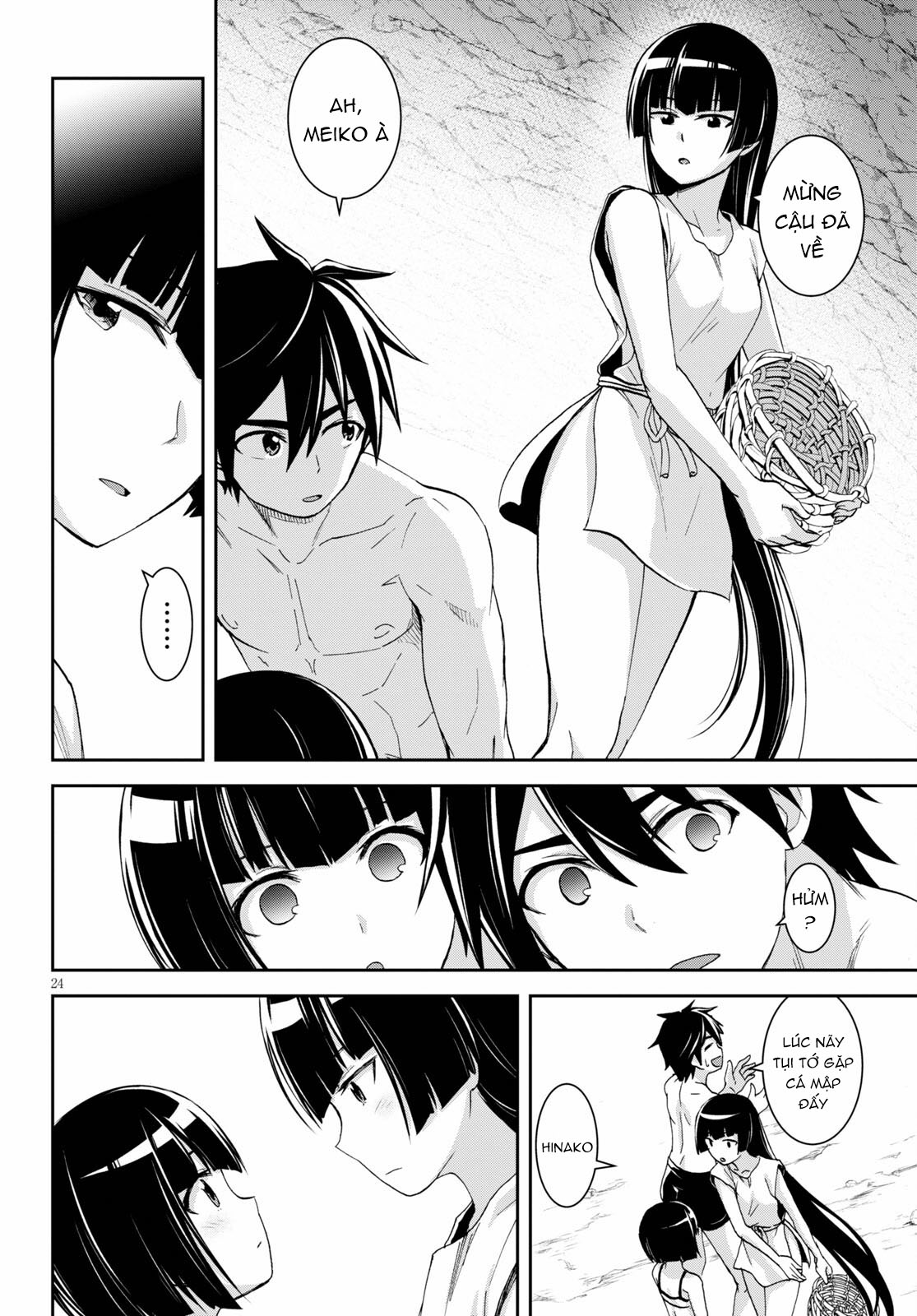 isekai yurutto survival seikatsu: gakkou no minna to isekai no mujintou ni tenishitakedo ore dake chapter 13 24