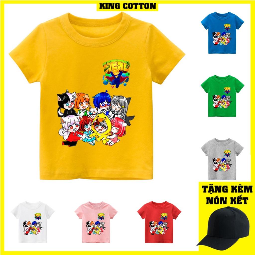 Áo thun trẻ em HERO TEAM 1 , 8 màu áo, đầy đủ size có big size, MÀU KHÁC NHẮN TIN SHOP