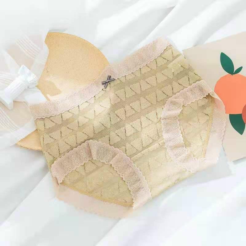 Quần lót nữ quần chip nữ sợi tre kháng khuẩn chip ren đẹp