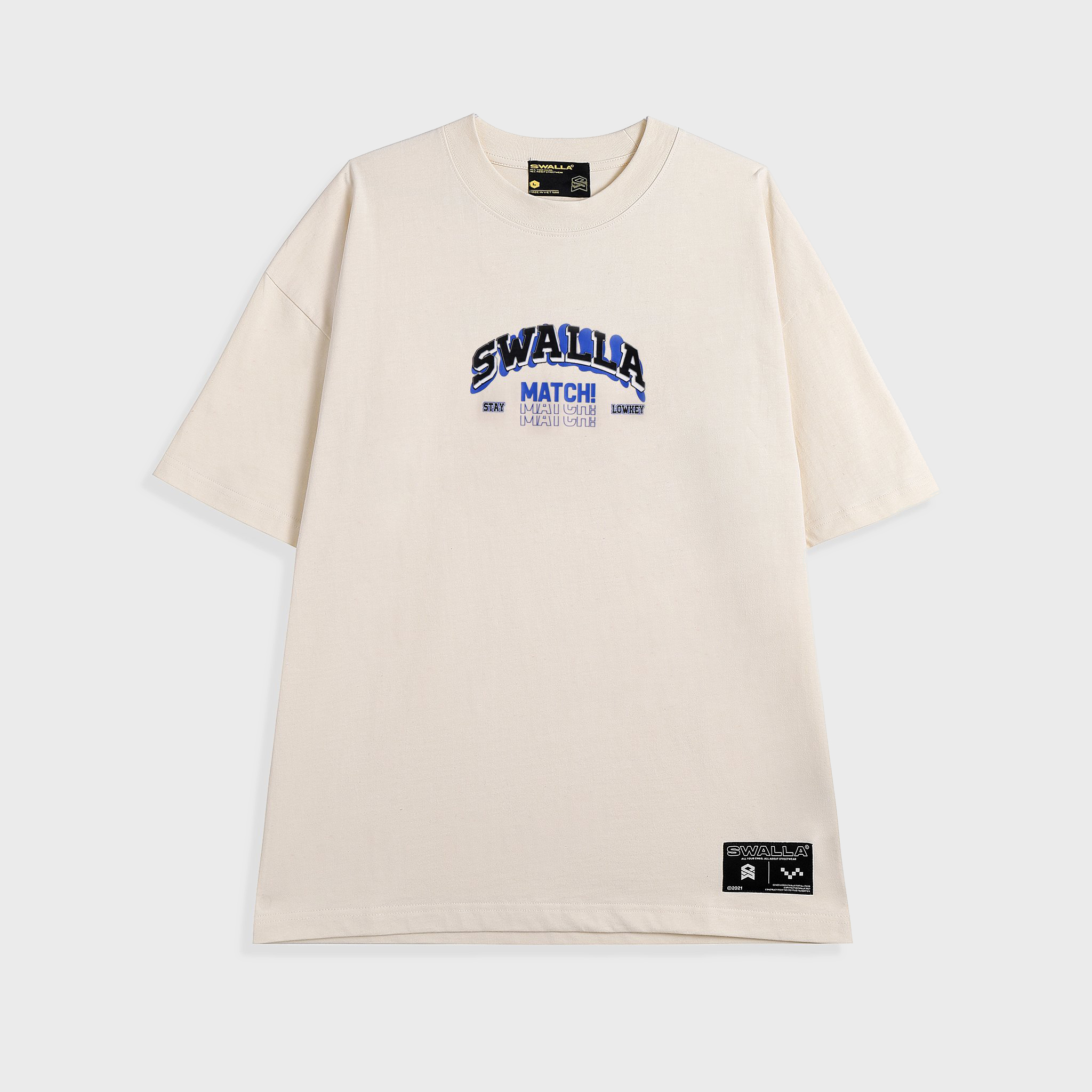 Áo thun unisex SWALLA MATCH 100% PREMIUM COTTON - LOCAL BRAND chính hãng