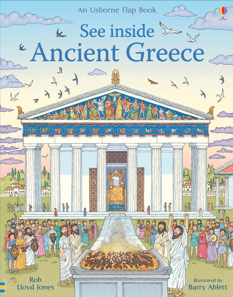 Sách tương tác tiếng Anh: See Inside Ancient Greece