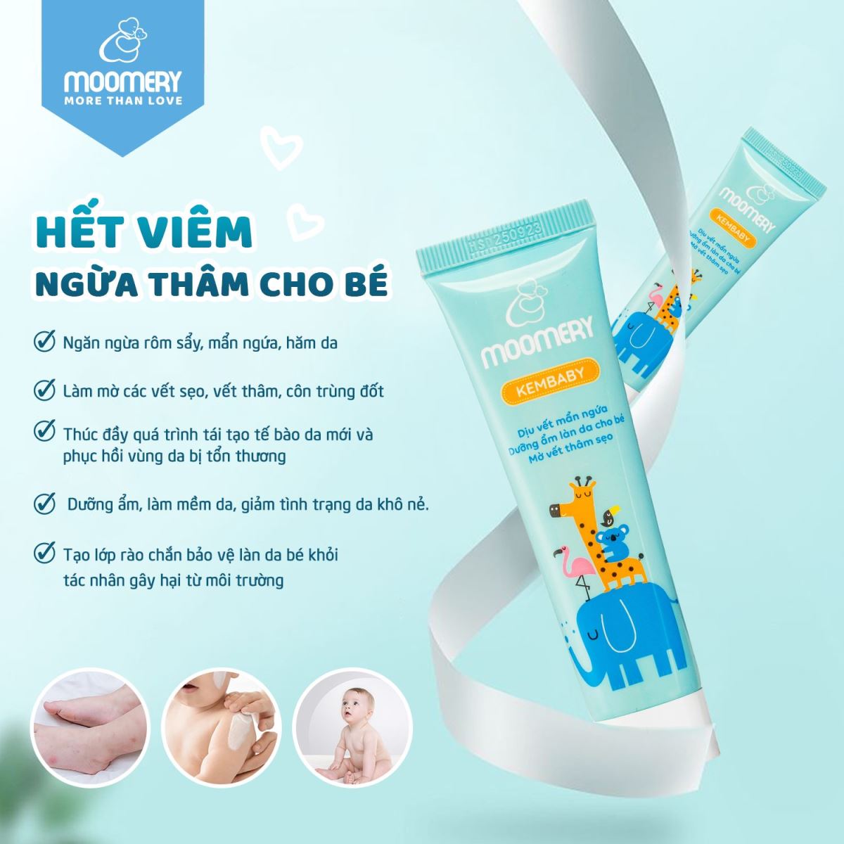 Kem Baby Moomery - Ngăn Ngừa Hăm Da Cho Bé