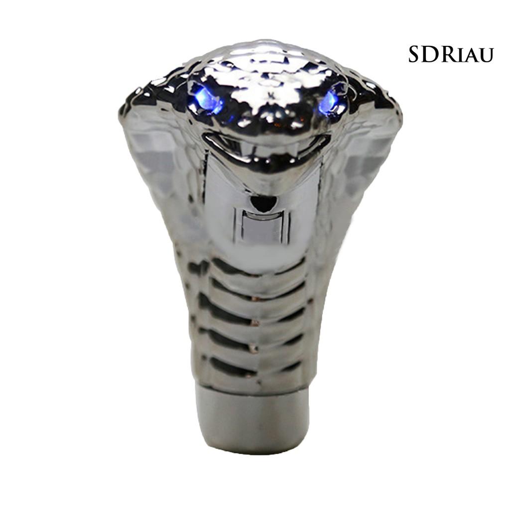 Đầu Cần Số Xe Hơi Hình Rắn Độc Đáo Kèm Đèn Led Tiện Dụng