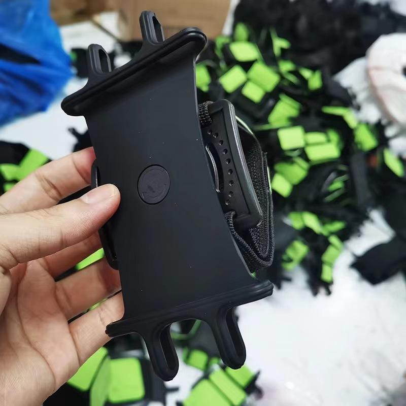 Phong cách mới nhất trong kho dây đeo tay điện thoại di động bằng silicon xoay 360 độ túi đeo tay điện thoại di động thể thao ngoài trời giá đỡ dây đeo cổ tay điện thoại di động