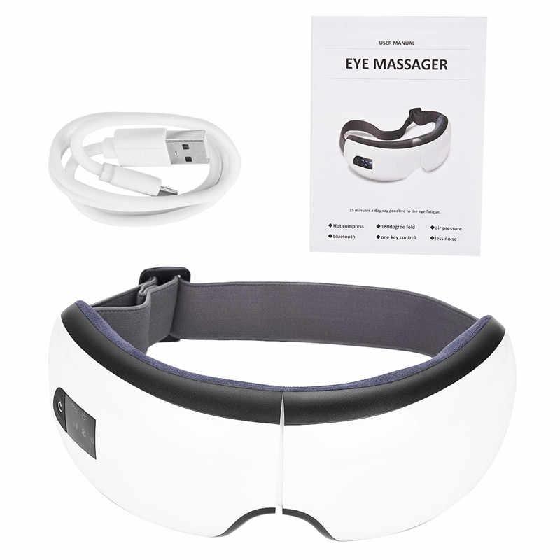 Máy massage mắt tích hợp Bluetooth nghe nhạc thư giãn MD043W - GDHN Loại Tốt