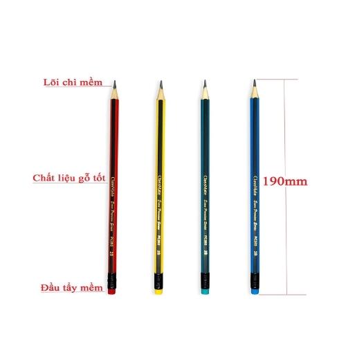 Bút chì gỗ có tẩy 2B ClassMate - 1 chiếc - CL-PC202