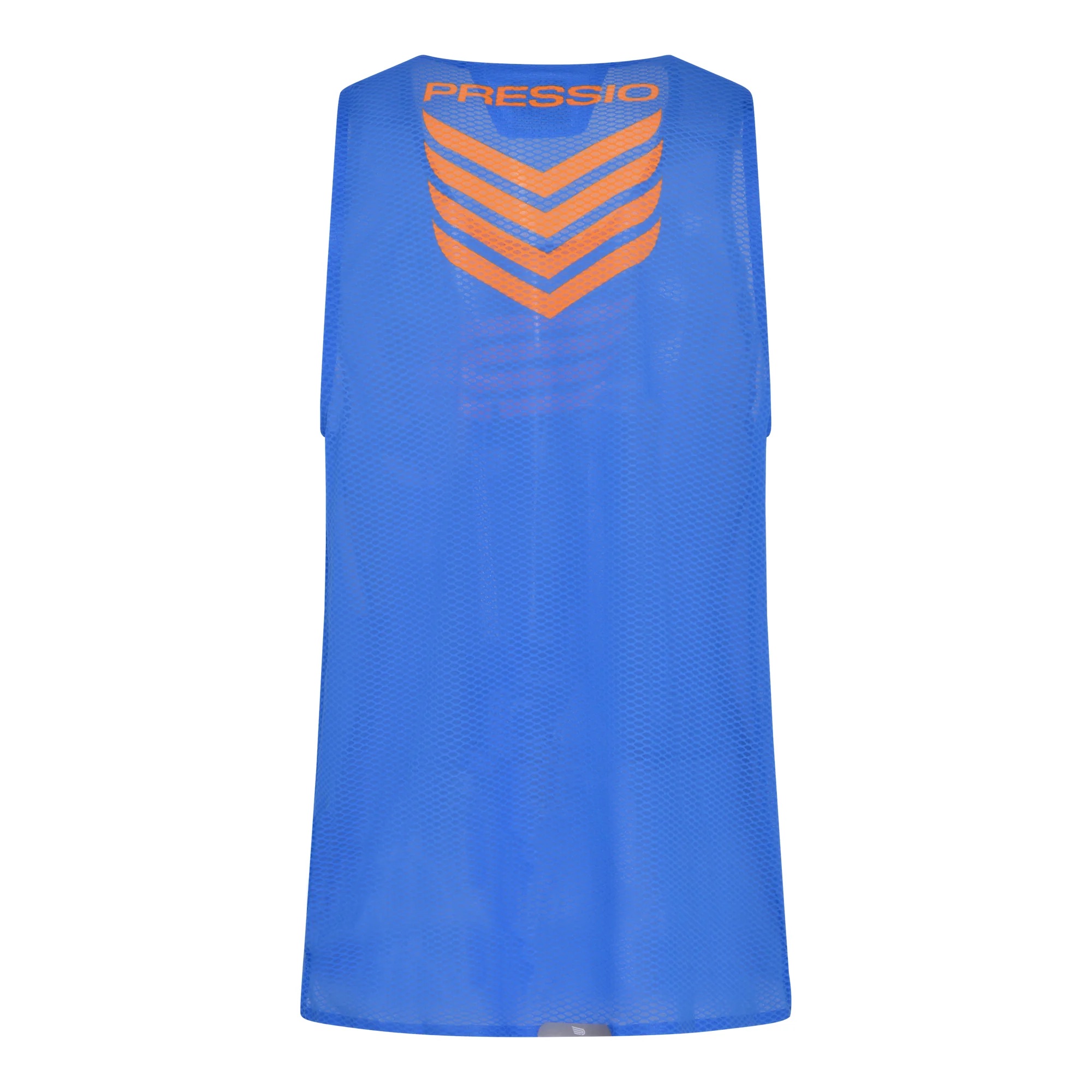 Áo Thun Chạy Bộ Nam Singlet Pressio - Men's Run Elite Singlet Blue/Orange