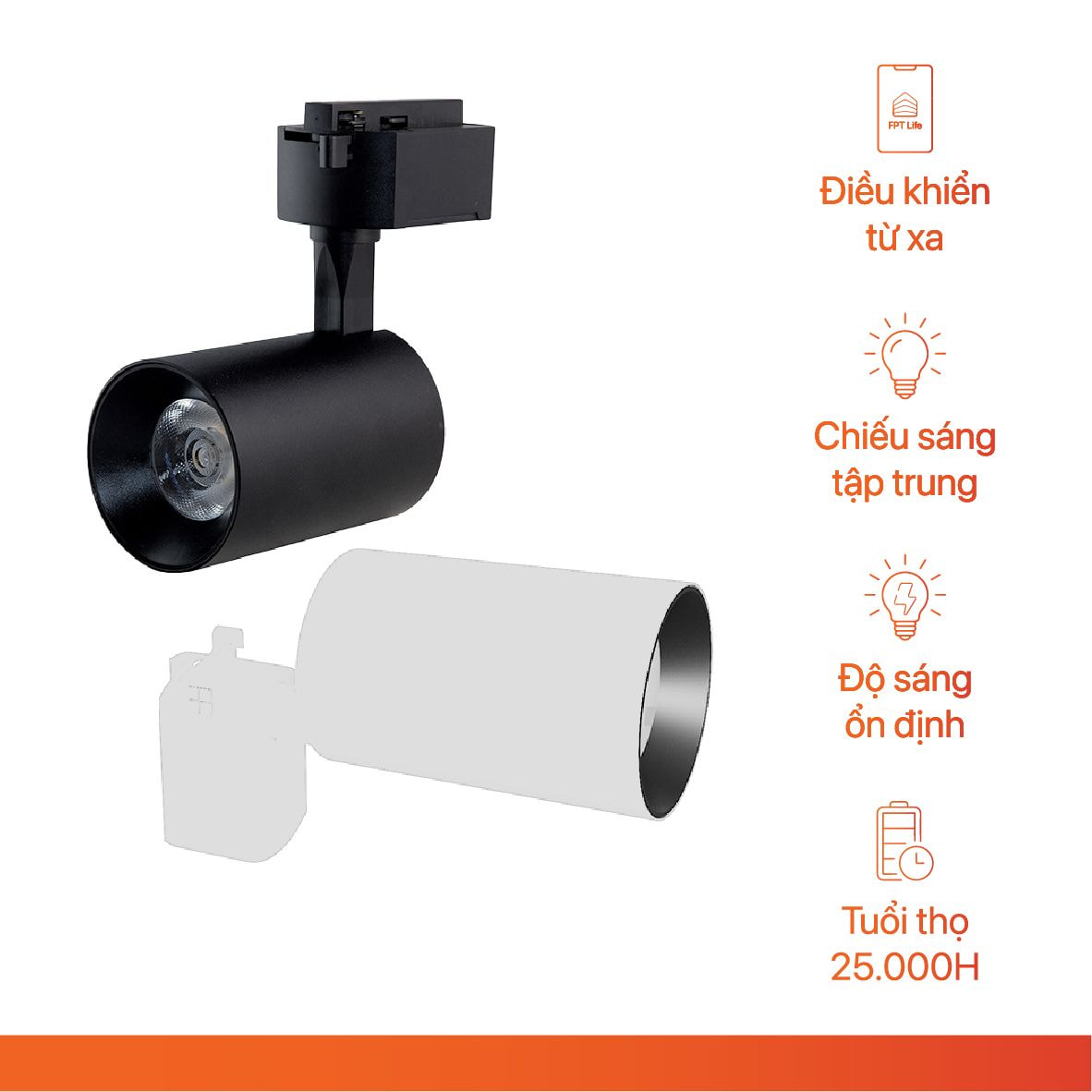 Đèn Led Tracklight Kết Nối Bluetooth Thông Minh FPT (Hàng Chính Hãng)