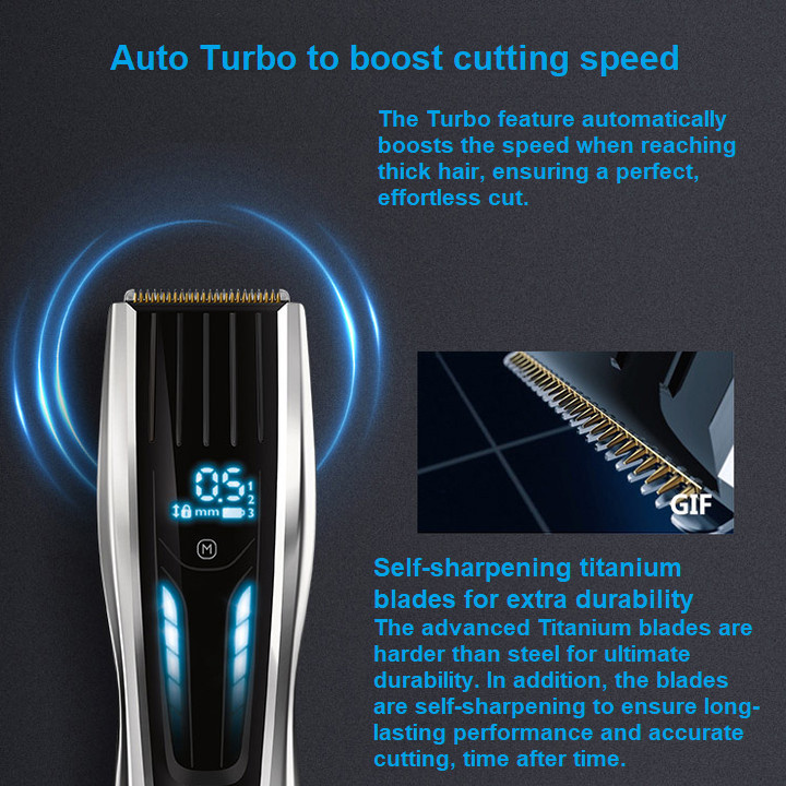 Tông đơ cắt tóc cao cấp Philips HC9450 Công nghệ Auto Turbo Series 9000 - HÀNG NHẬP KHẨU