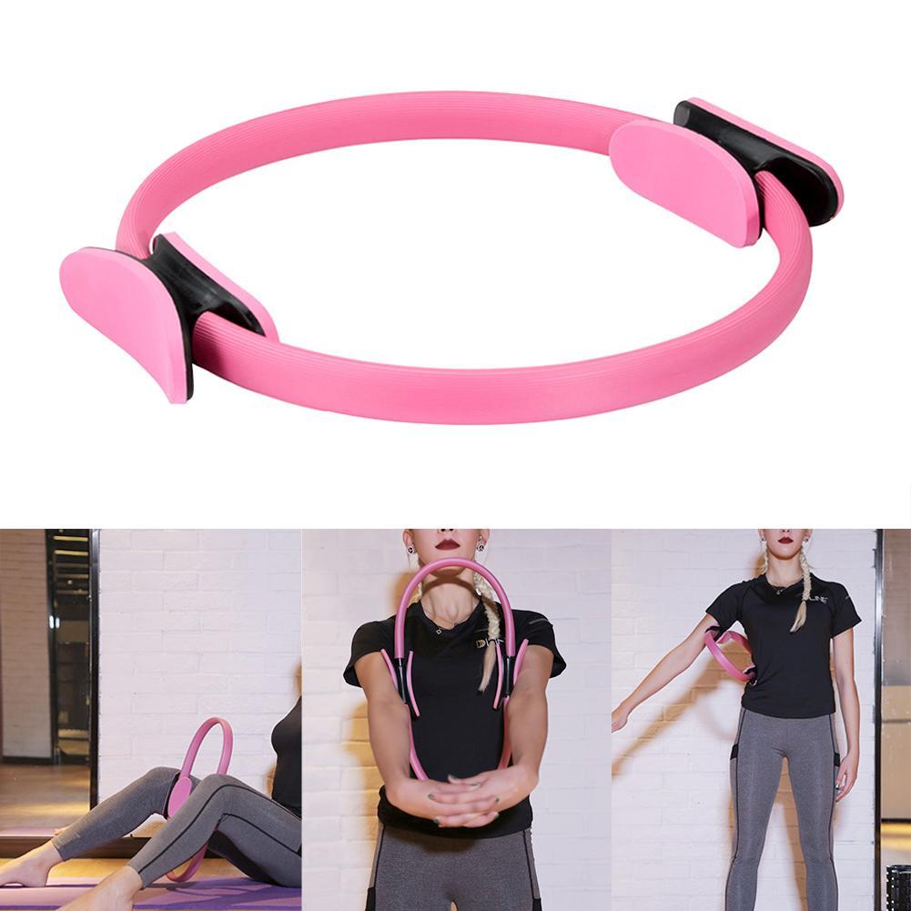 Yoga Circle Pilates Ring Lightweight Portable Non-slip Men Women Gym Fitness Workout Sports Keep Fit Equipment