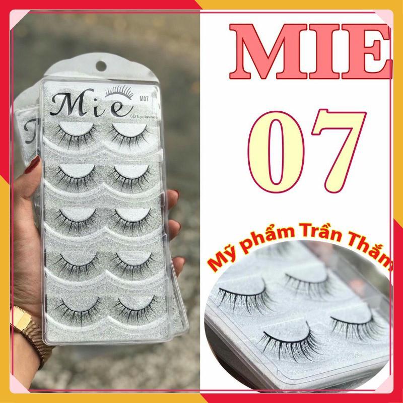 Mi Giả Mie 5 Cặp Mã 07 Siêu Tự Nhiên  CÓ VIDEO HÀNG THẬT DO SHOP TỰ QUAY