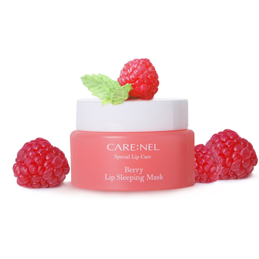 Mặt nạ ngủ môi Care:nel Lip Sleeping Mask dưỡng ẩm và tẩy tế bào chết 23g