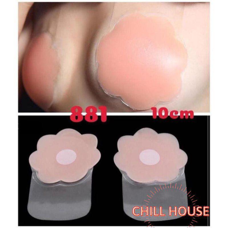 Một đôi dán ngực silicon siêu mềm loại 6.5cm - CHILLHOUSE