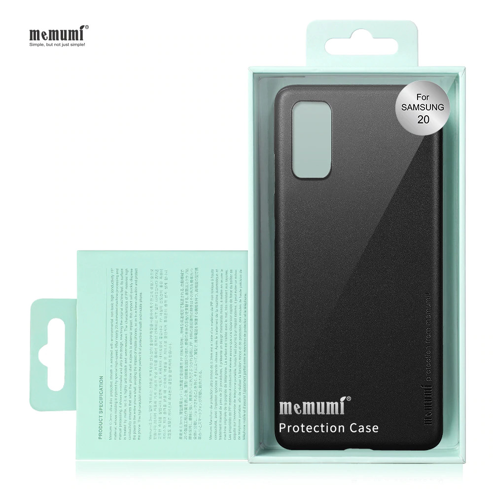 Ốp lưng chống sốc siêu mỏng cho Samsung Galaxy S20 Plus hiệu Memumi - Hàng nhập khẩu
