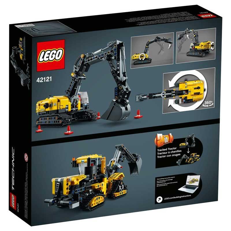 Đồ Chơi Lắp Ráp LEGO Technic 2 In 1 42121 - Heavy-Duty Excavator (569 Mảnh Ghép)