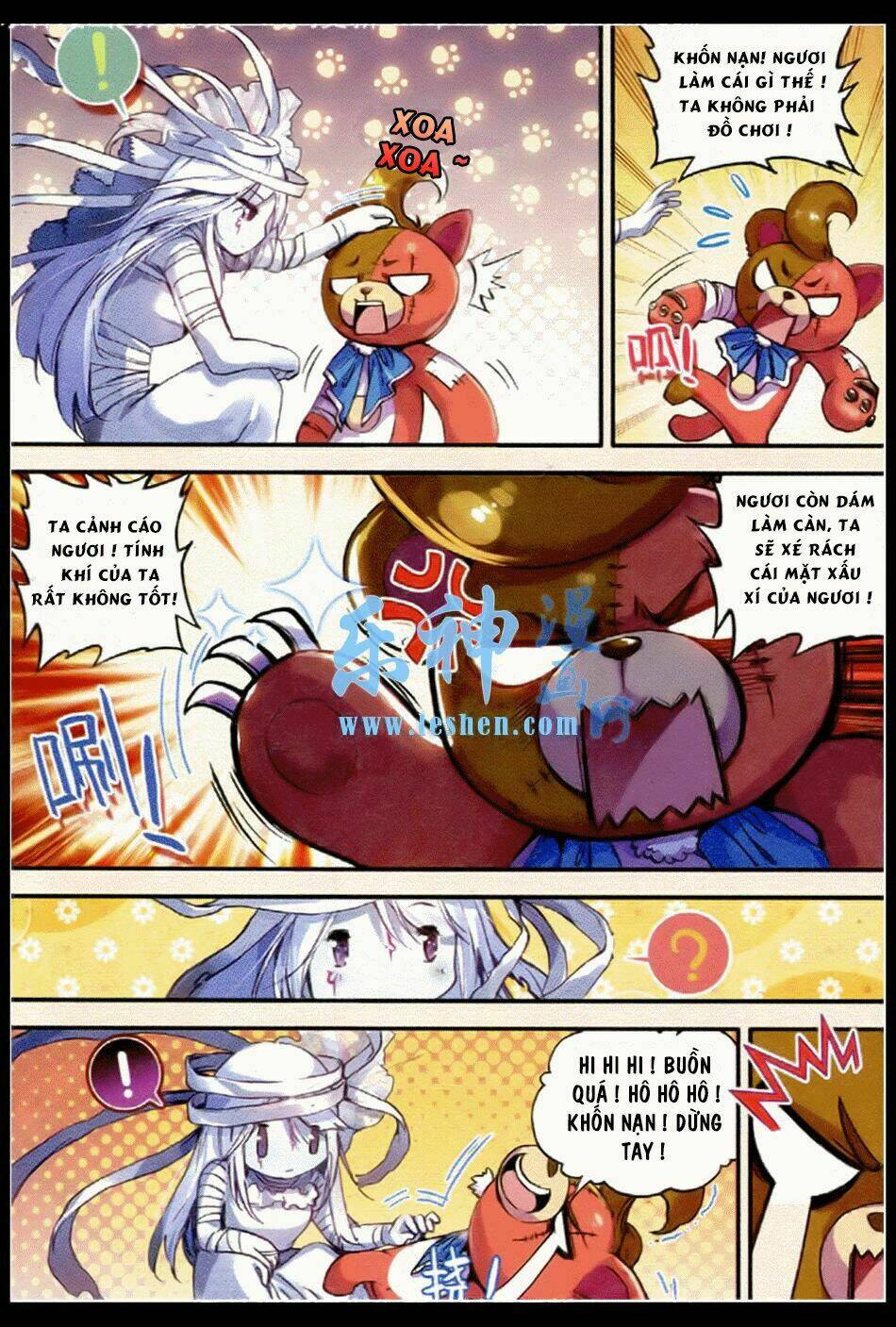 thiếu nữ phá hoại và ma thần tân nương chapter 4 18