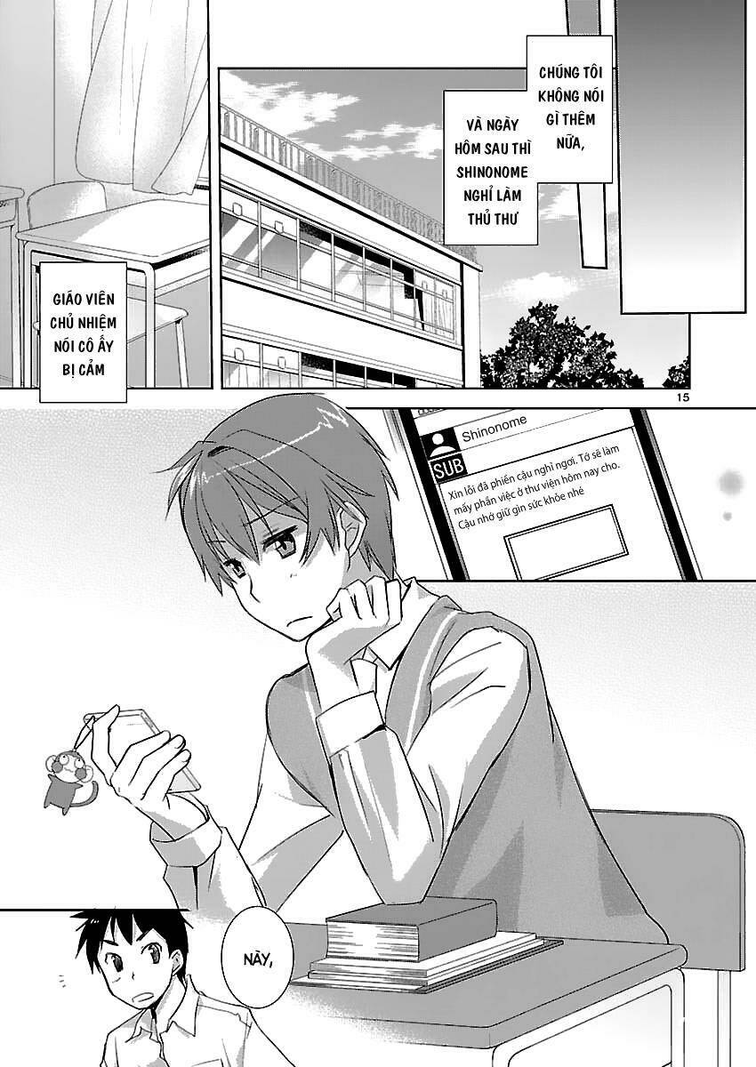 shinonome yuuko wa tanpen shousetsu o aishite iru chapter 7 15