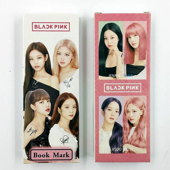 Bookmark Blackpink 62 ảnh tặng kèm sticker