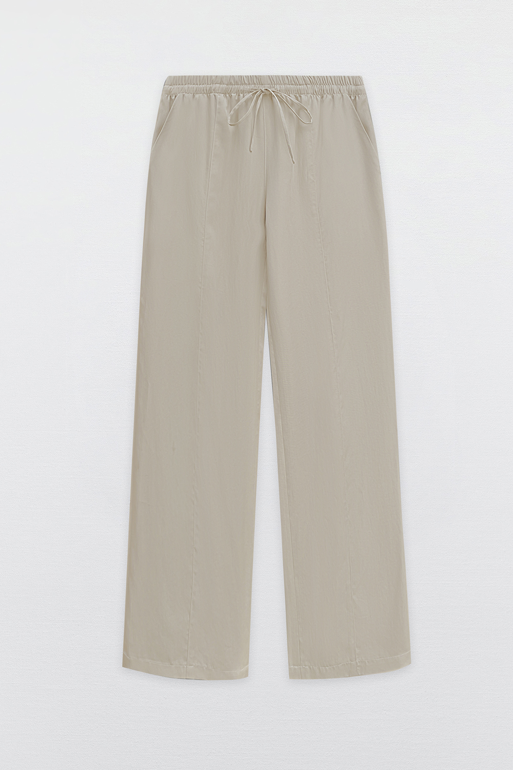 Quần Culottes thô mềm vanilla bấu mí thân trước 2 màu 311TR2008  ADORE DRESS