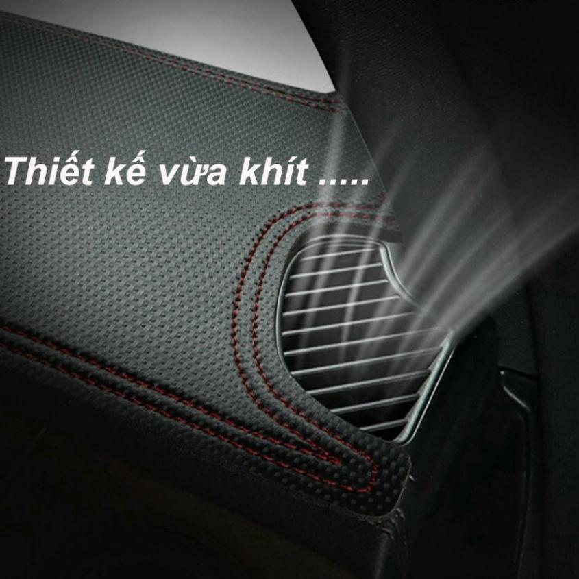 Thảm taplo da carbon cao cấp loại 1 xe Vinfast LUX A