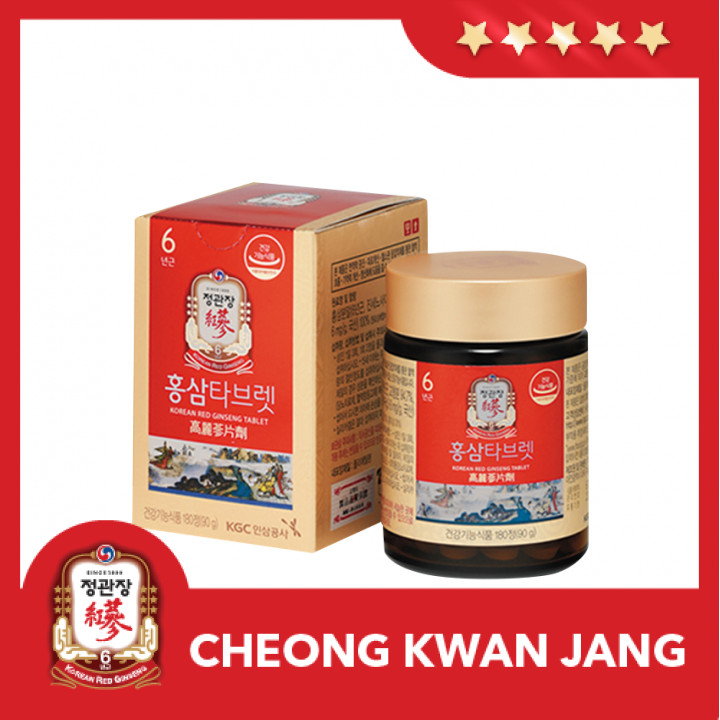Viên Hồng Sâm KGC Cheong Kwan Jang Powder Tablet 500mg - 180 Viên (90g)