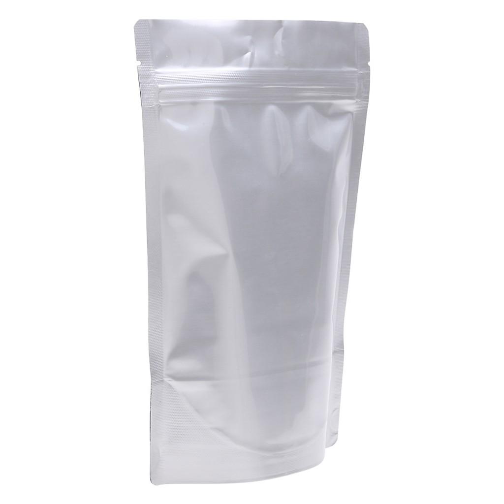 1KG Túi Zip bạc - Túi zip 2 mặt bạc - túi đựng thực phẩm khô, nước - size