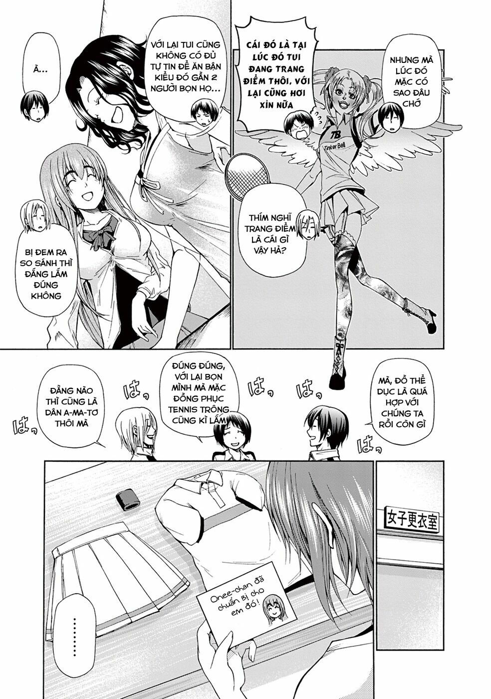 cô gái thích lặn - grand blue chapter 12 9
