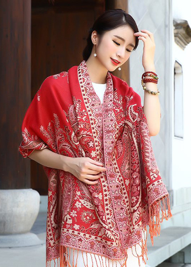 Khăn Pashmina Thổ Cẩm – PTC909