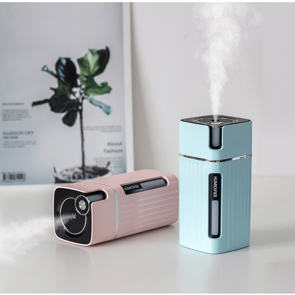 Máy phun sương tạo ẩm văn phòng mini HUMIDÌFIER dung lượng 300ml giao màu ngẫu nhiên