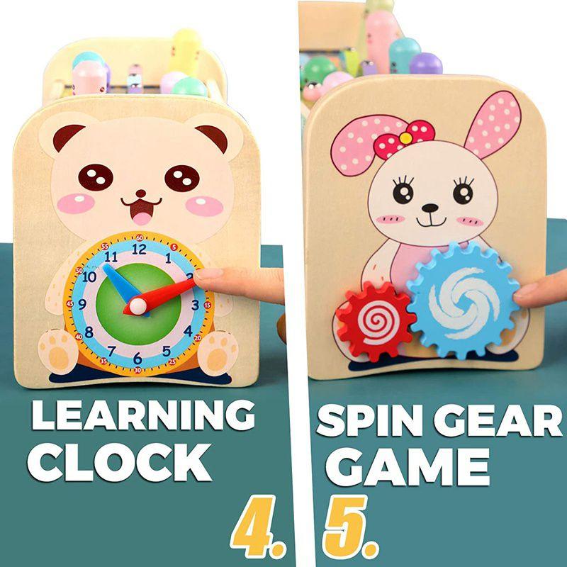 Bộ đập chuột 7in1 bằng gỗ giúp bé phát triển trí tuệ - Đập chuột 7in1 vui nhộn