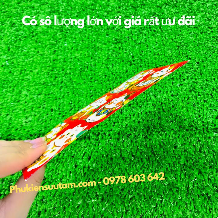 Combo 20 Bao Lì Xì Tết Con Mèo 2023, kích thước: 16cmx8cm, màu đỏ - SP000366