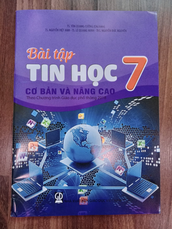 Sách - Bài tập tin học 7 cơ bản và nâng cao