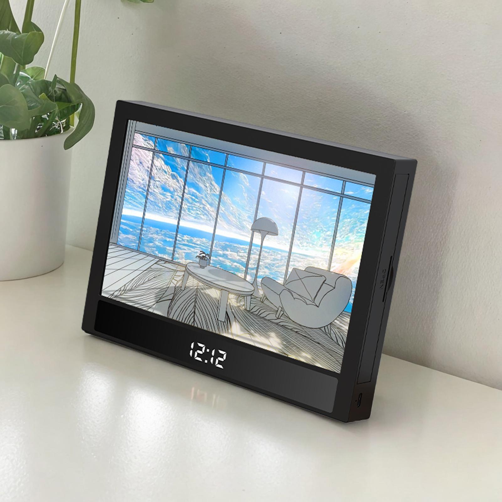 Lighting Painting Decoration with Clock Painting Light for Party Office Home