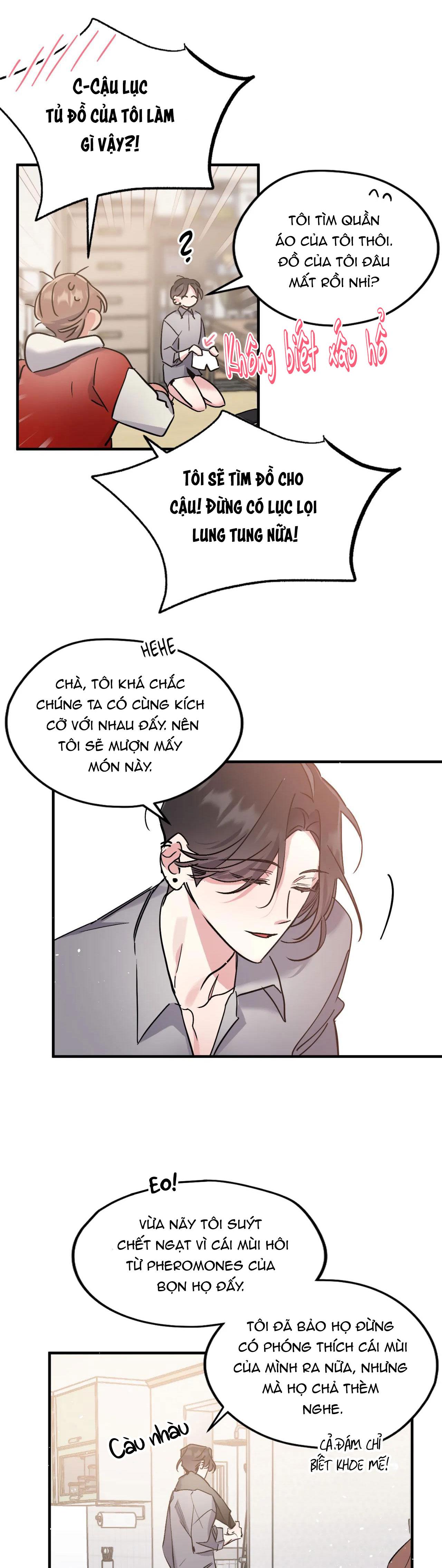 (abo) vũ trụ nơi em xuống chapter 3 15