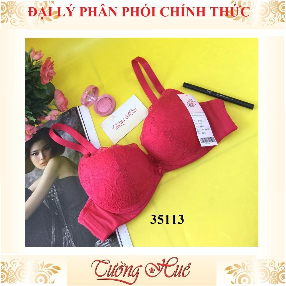 Áo lót nữ Bon Bon BV35113 mút dầy phối ren.