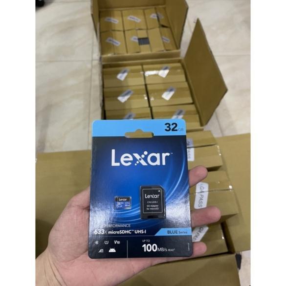 Thẻ nhớ chuyên dụng cho CAMERA MicroSD Lexar 32G/64G/128G, hàng chính hãng, bảo hành 36 tháng